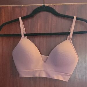 Wireless THIRDLOVE Mauve Purple Bra Size SMALL